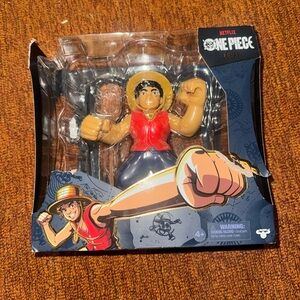 One Piece Heroes of Goo Jit Zu Ultra Goo Luffy Stretchy Figure